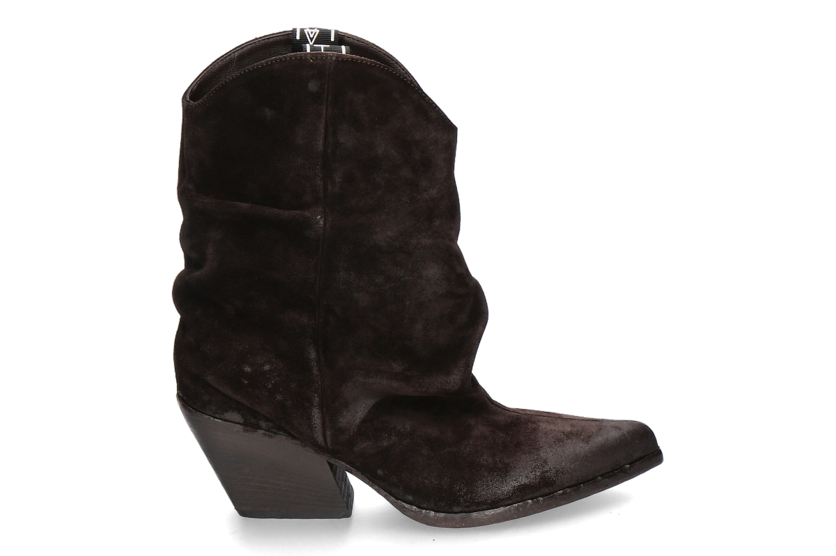 Elena Iachi women's western ankle boots BLUES- dunkelbraun/ ebano