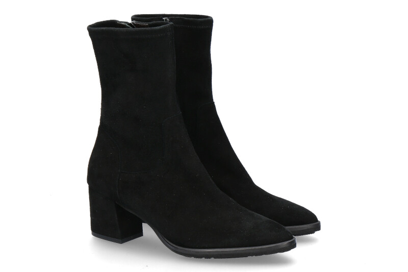 Brunate ankle boots LINDY CAMOSCIO STRETCH NERO