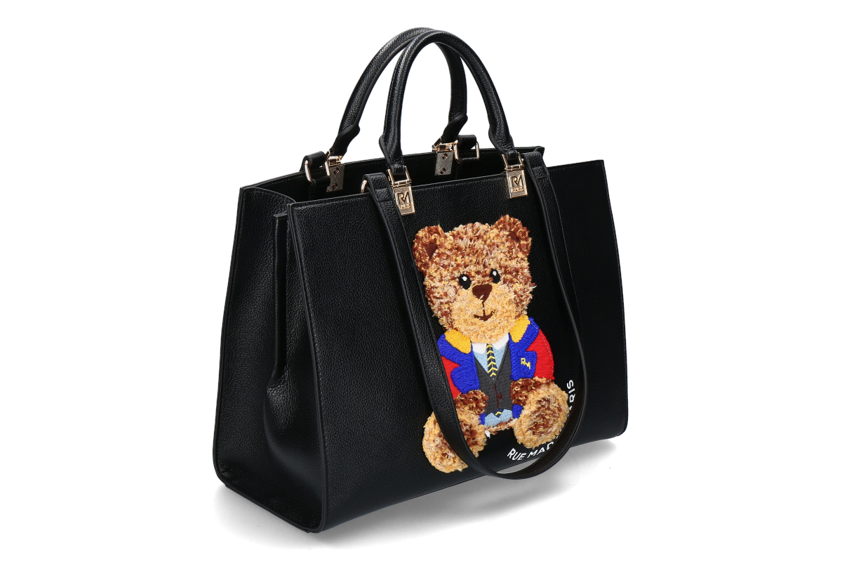 Rue Madam bag MARVIN TOTE - black/black