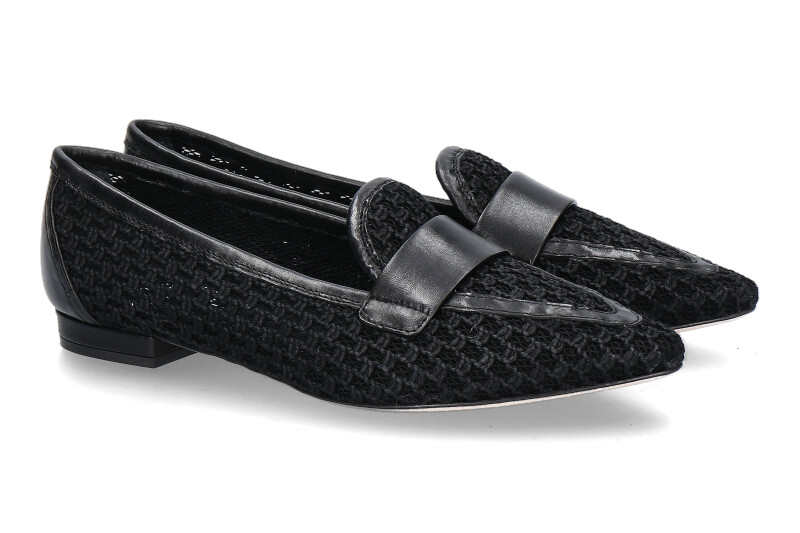 AGL Damen-Slipper BLANCA PLOTS schwarz