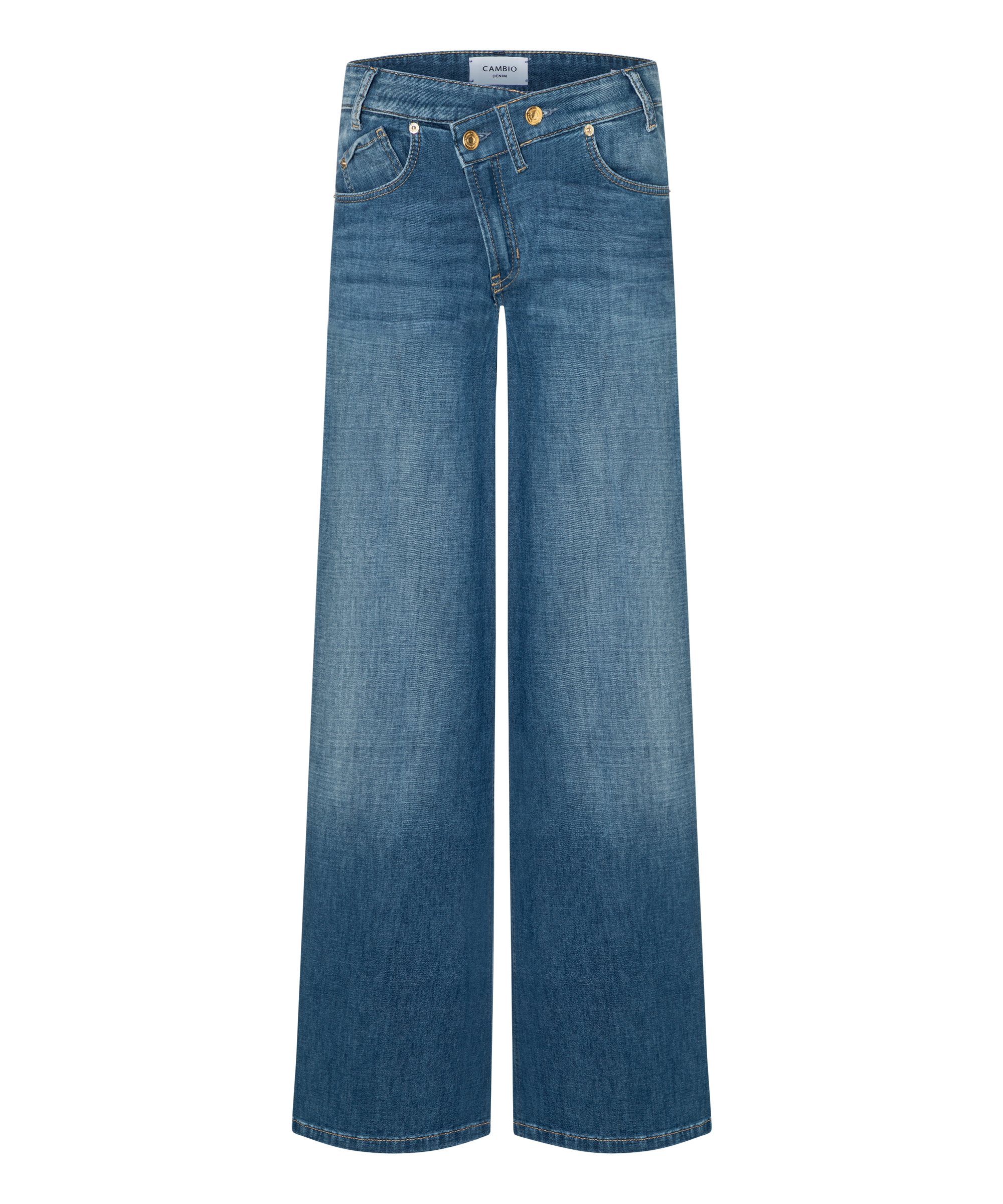 Cambio baggy-fit jeans SUNNY MEDIUM- denim blue