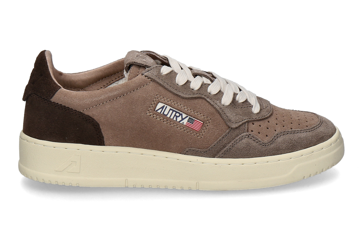 Autry men's- sneaker MEDALIST LOW TS41- brown/ taupe