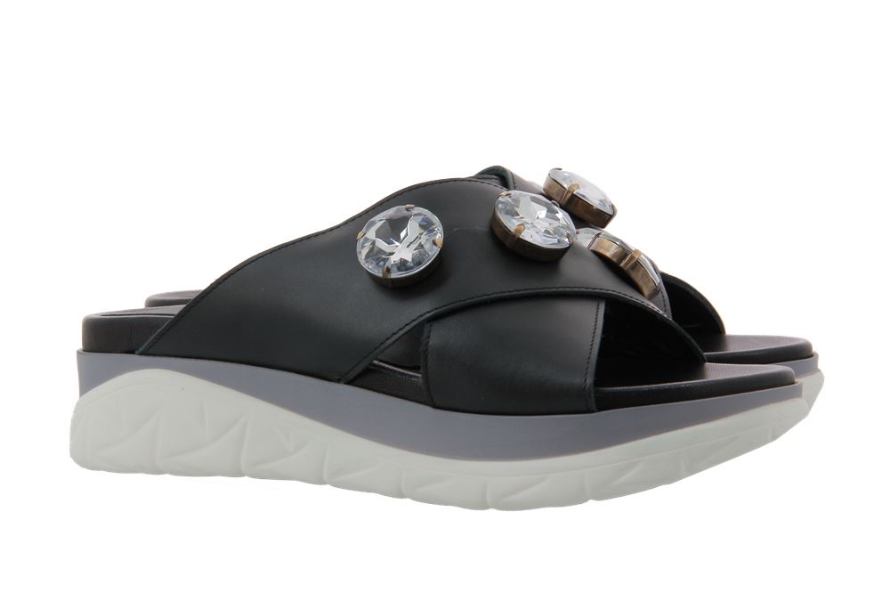 Hartian-Bourdin mules GLITTER2 VACCHETTA NERA 