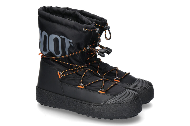 Moon Boot men's snow boots MTRACK POLAR- black/orange