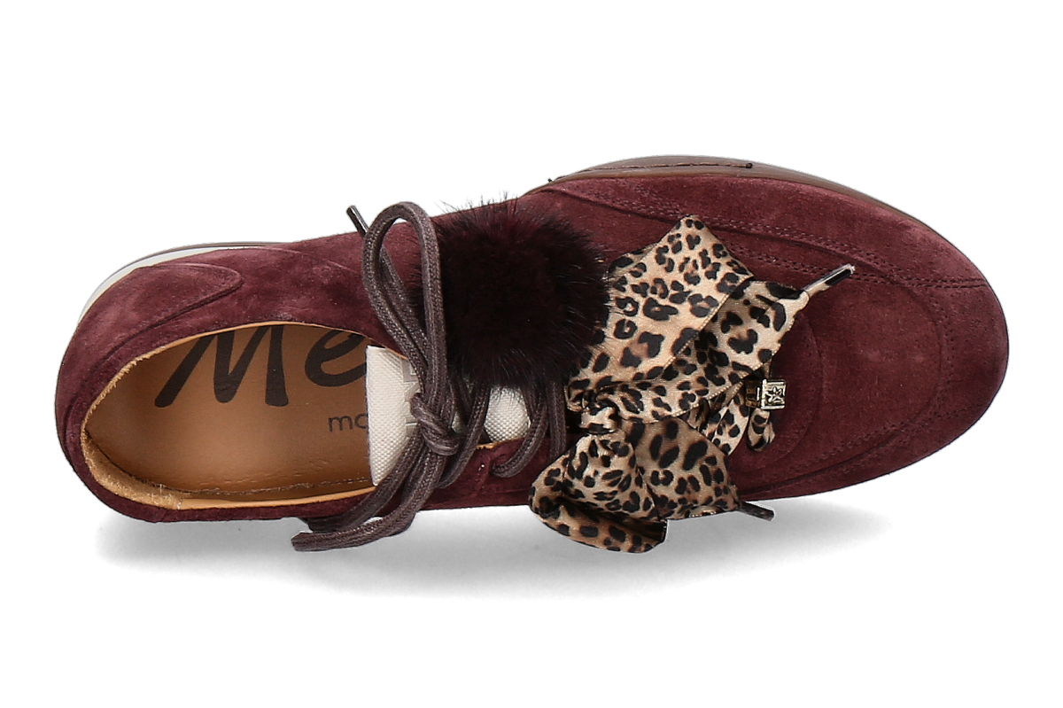Meline Sneaker BERLINO VELOURS- bordo_232900577_5