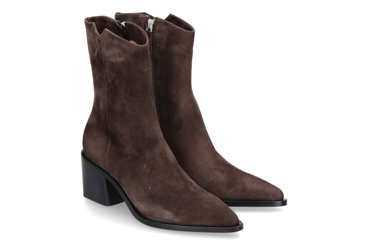 Pomme d'Or Stiefelette JULIETTE CUOIO NERO-coffee/ braun