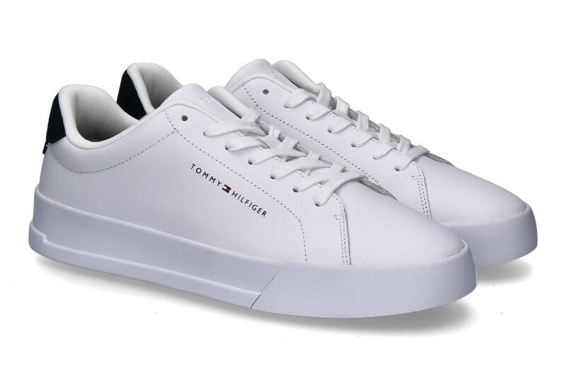 Tommy Hilfiger Bianco Leather Men Sneaker